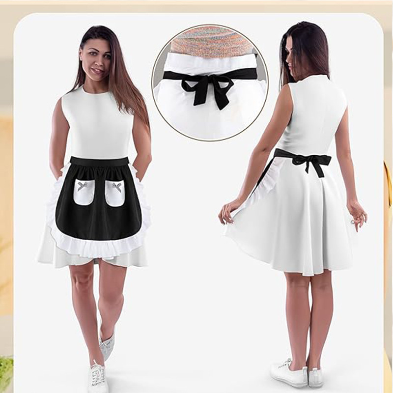 Elegante Kurze Schürze mit Spi – Home Cooking Services Bewertung und Preis