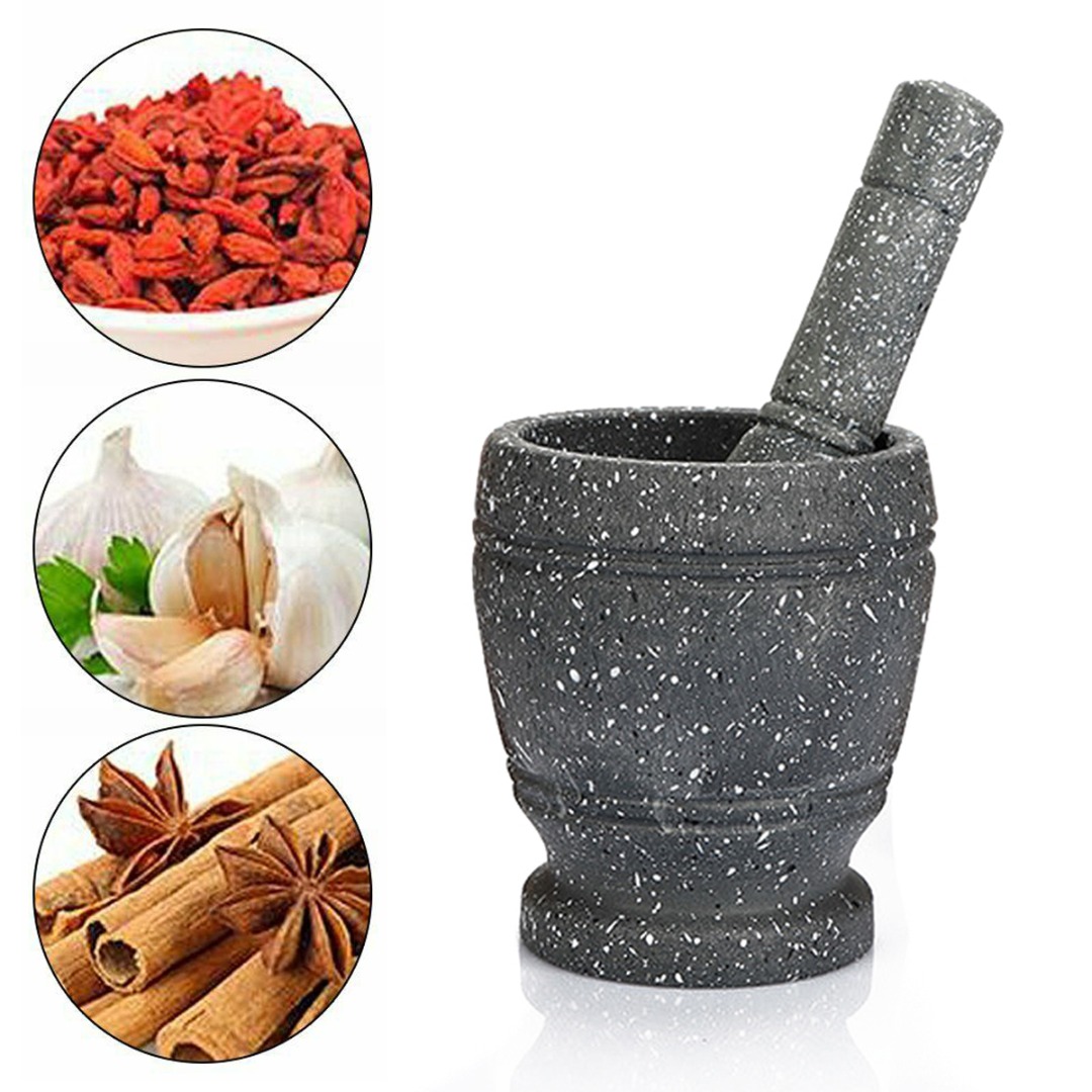 Neue Granit Stößel und Mörser  – Mortar Pestle Granite Bewertung und Preis