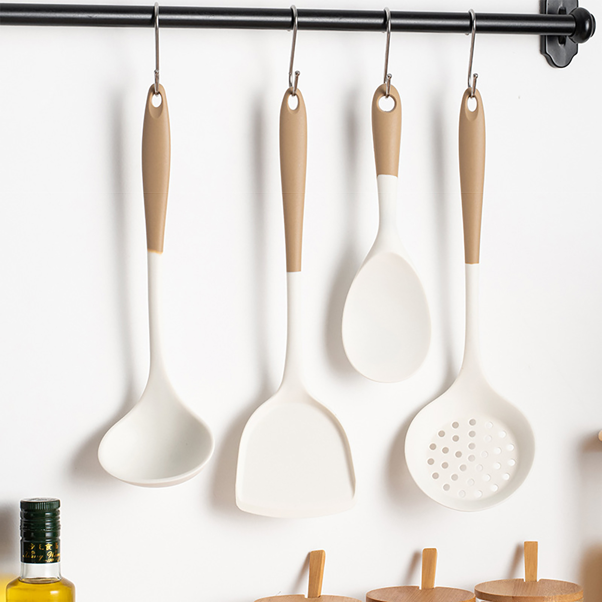 4 stücke Silikon Küchen geschi – Home Cooking Services Bewertung und Preis