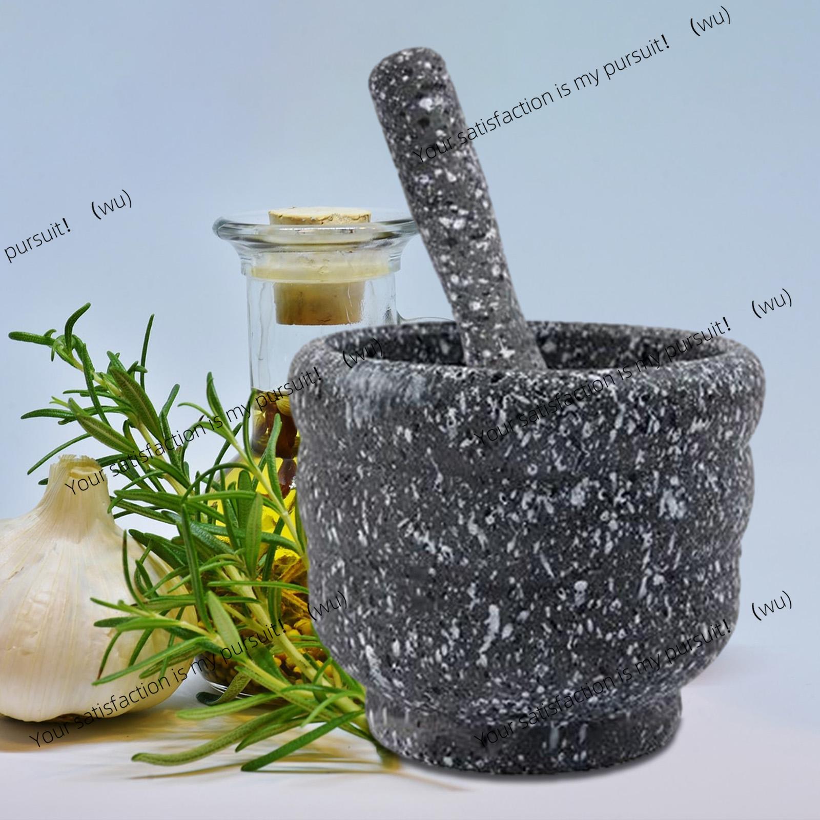 Wiederverwendbarer Knoblauchst – Mortar Pestle Granite Bewertung und Preis