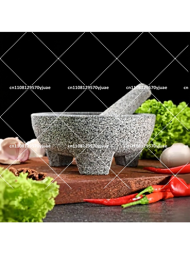 Natürlicher Granit-Mörser und  – Mortar Pestle Granite Bewertung und Preis