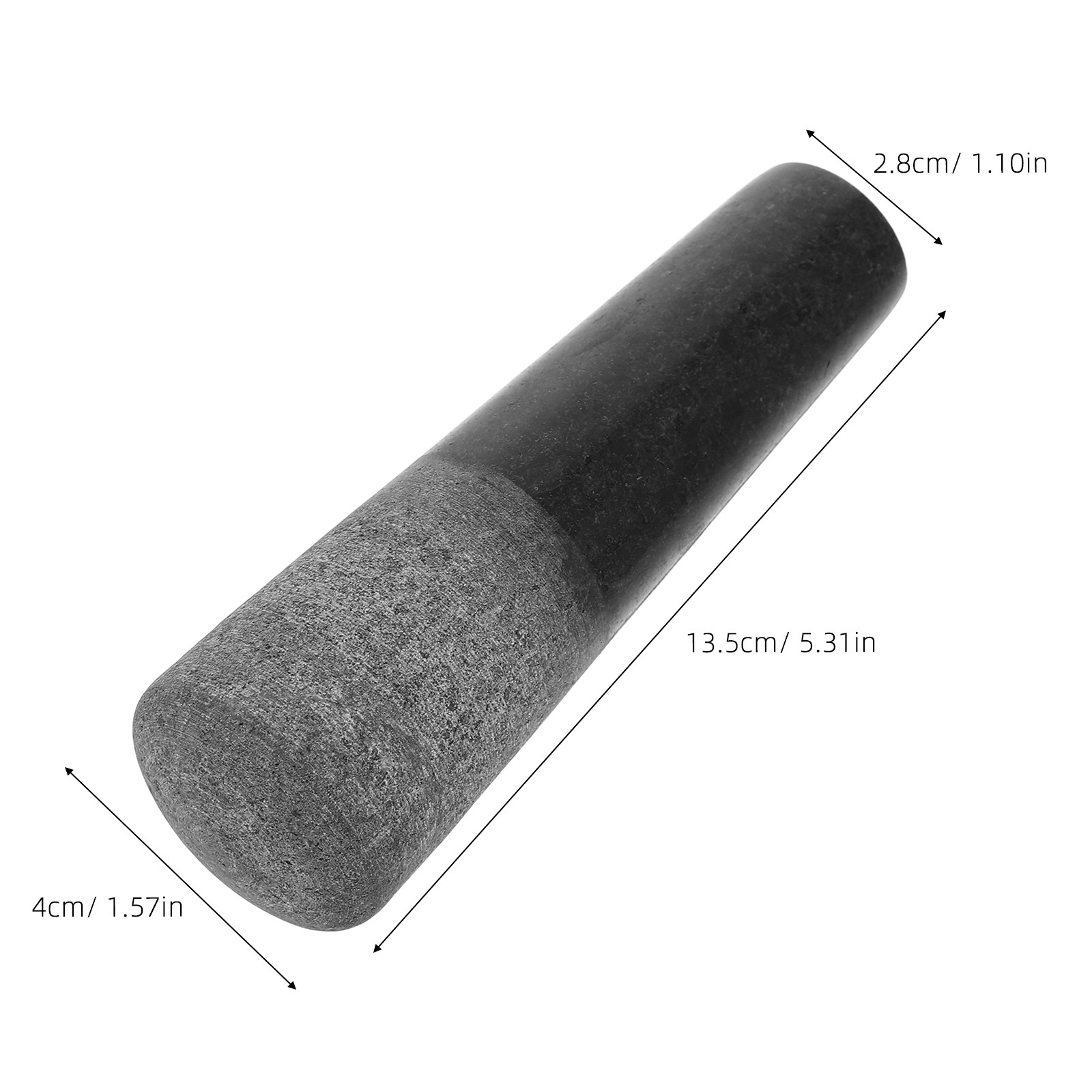 5,3 Zoll Granit-Stößel und Mör – Mortar Pestle Granite Bewertung und Preis