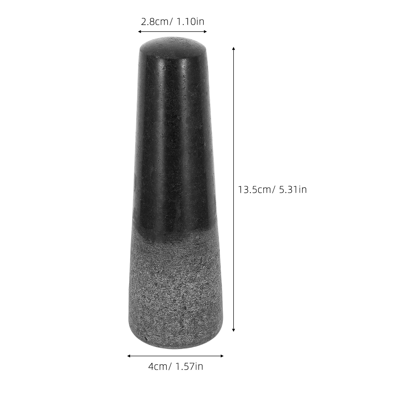 5,3 Zoll Granit-Stößel und Mör – Mortar Pestle Granite Bewertung und Preis
