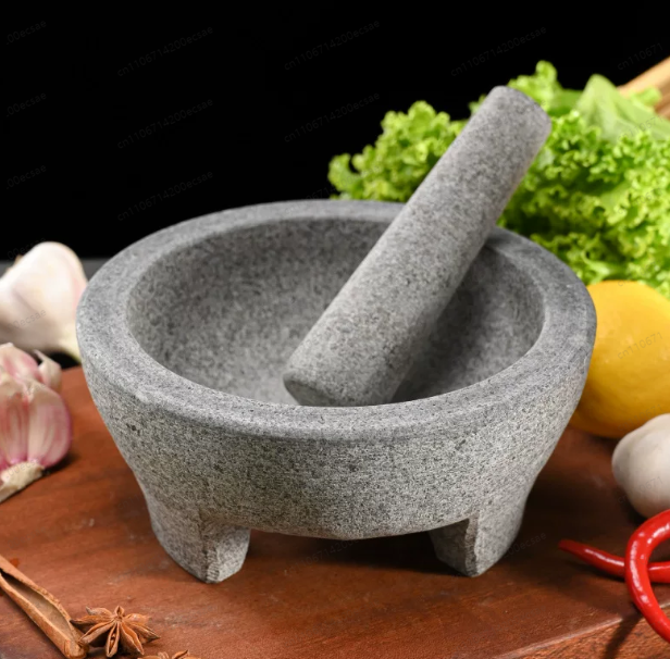 Naturstein-Granit Mörser und S – Mortar Pestle Granite Bewertung und Preis