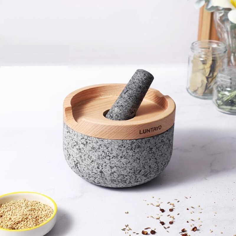 Stößel- und Mörser-Set aus hoc – Mortar Pestle Granite Bewertung und Preis