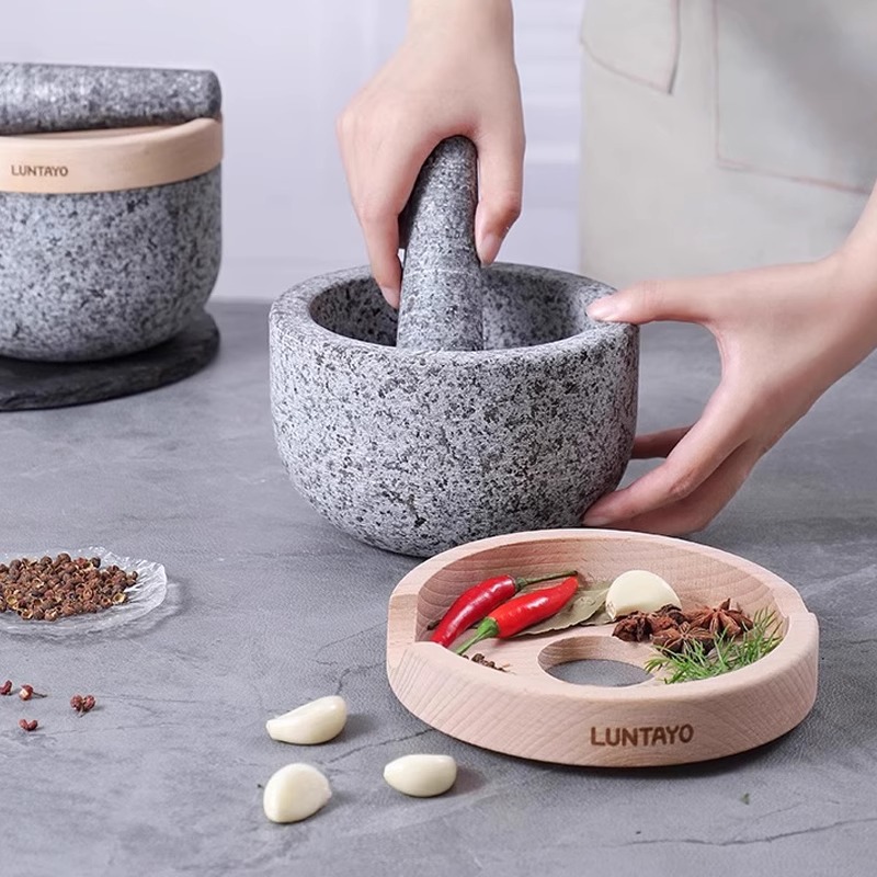 Stößel- und Mörser-Set aus hoc – Mortar Pestle Granite Bewertung und Preis