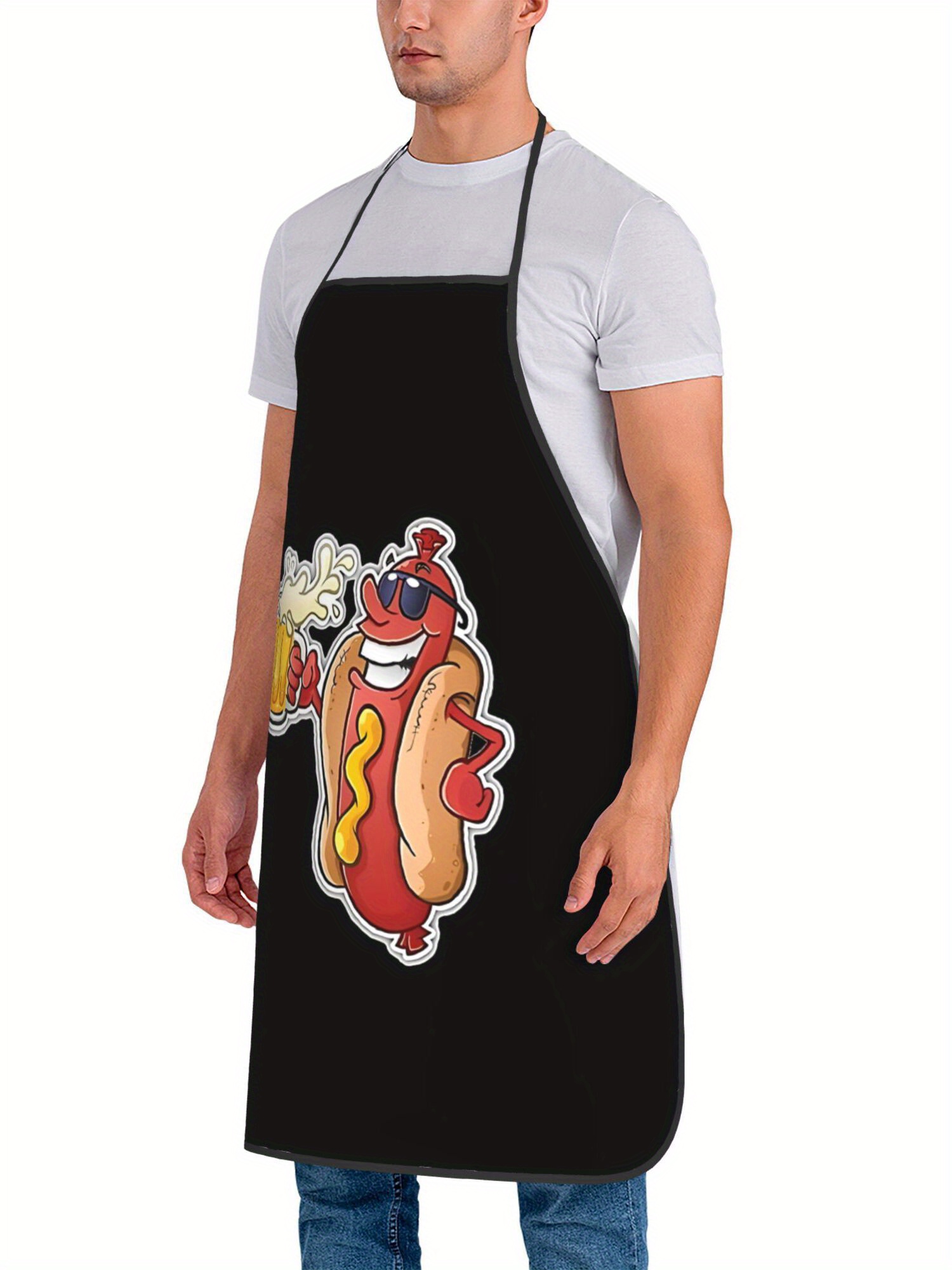 Schürze mit Hot-Dog-Muster, lu – Home Cooking Fast Foods Bewertung und Preis