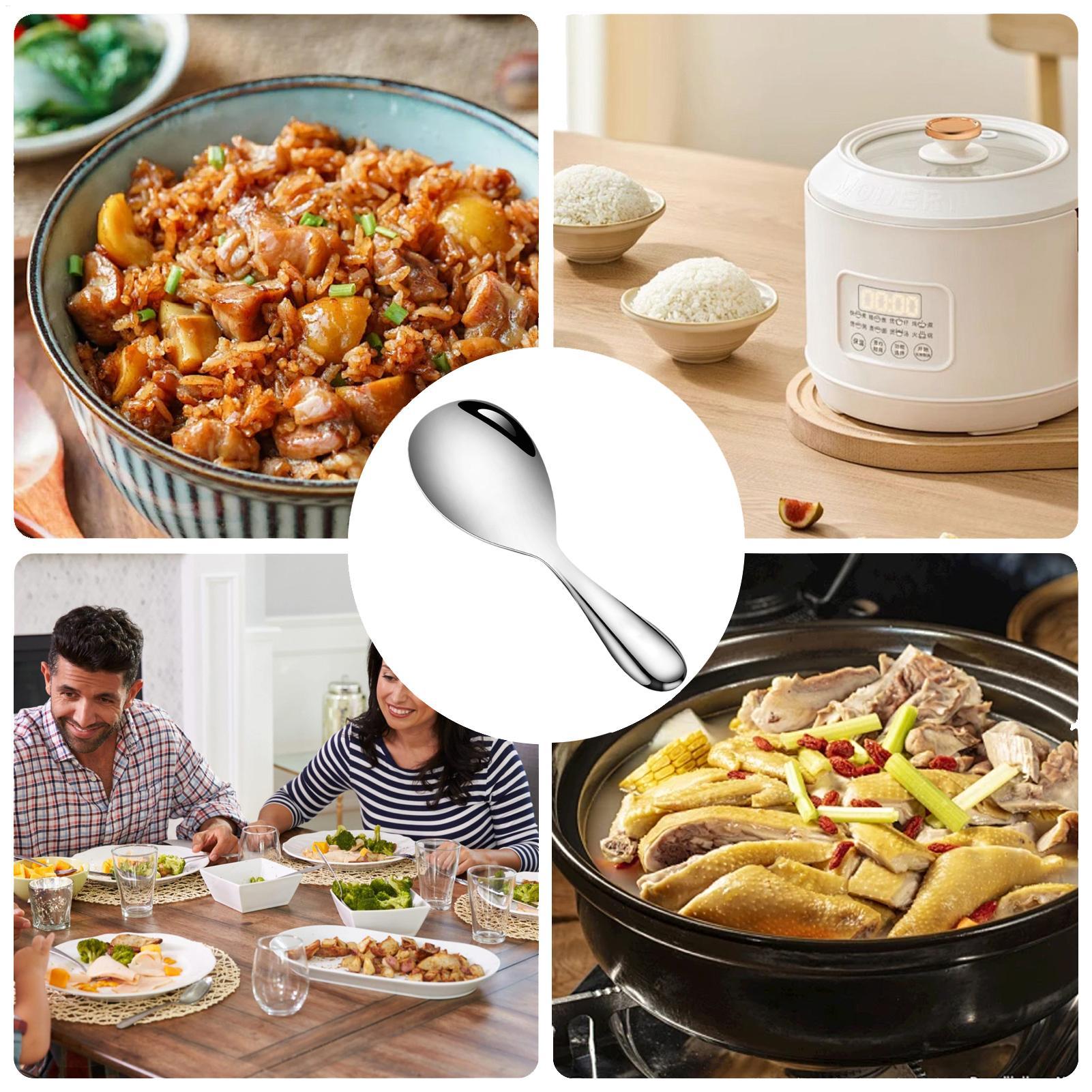 Edelstahl-Reislöffel, Paddel,  – Home Cooking Services Bewertung und Preis
