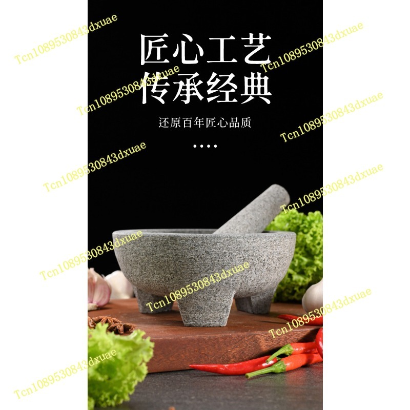 Natürlicher Granit-Mörser und  – Mortar Pestle Granite Bewertung und Preis