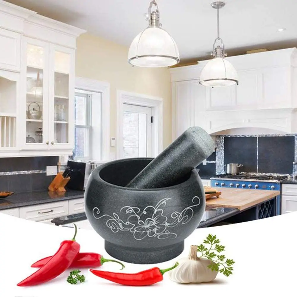 D16CMxH10CM Mörser- und Stößel – Mortar Pestle Granite Bewertung und Preis