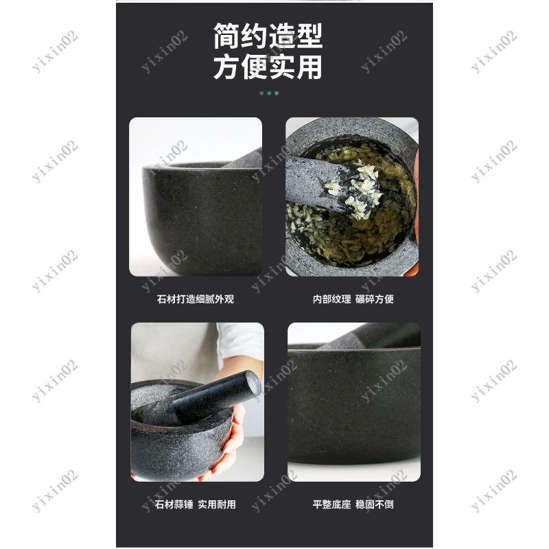 Vintage Granit Mörser und Stöß – Mortar Pestle Granite Bewertung und Preis